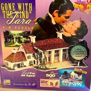 Gone With The Wind 3-D Jigsaw Puzzle